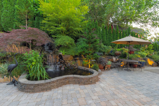 Brick Paver Patio