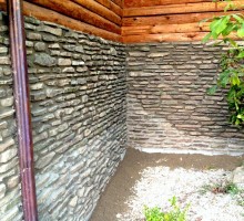 Real Stone Veneer Facade